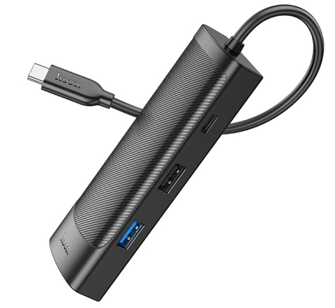 Мультиадаптер хаб Hoco HB44 Type-C 8-in-1