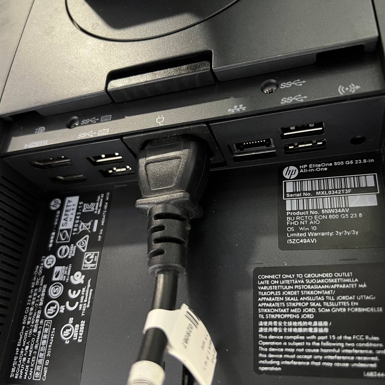 HP EliteOne AiO 800 G5 Intel Core i5-9600/16Gb/256Gb SSD/Win11 (вживаний)