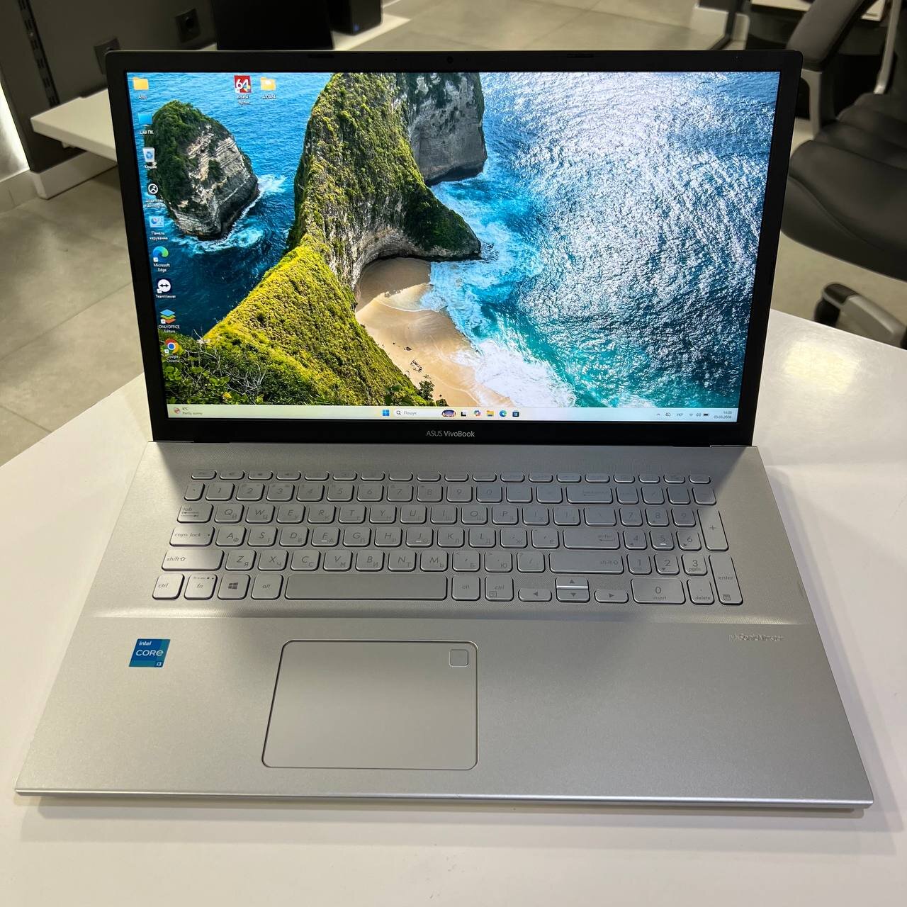 Asus VivoBook 17 K712E Intel Core i3-1115G4/16Gb/256Gb SSD/Win11 (вживаний)