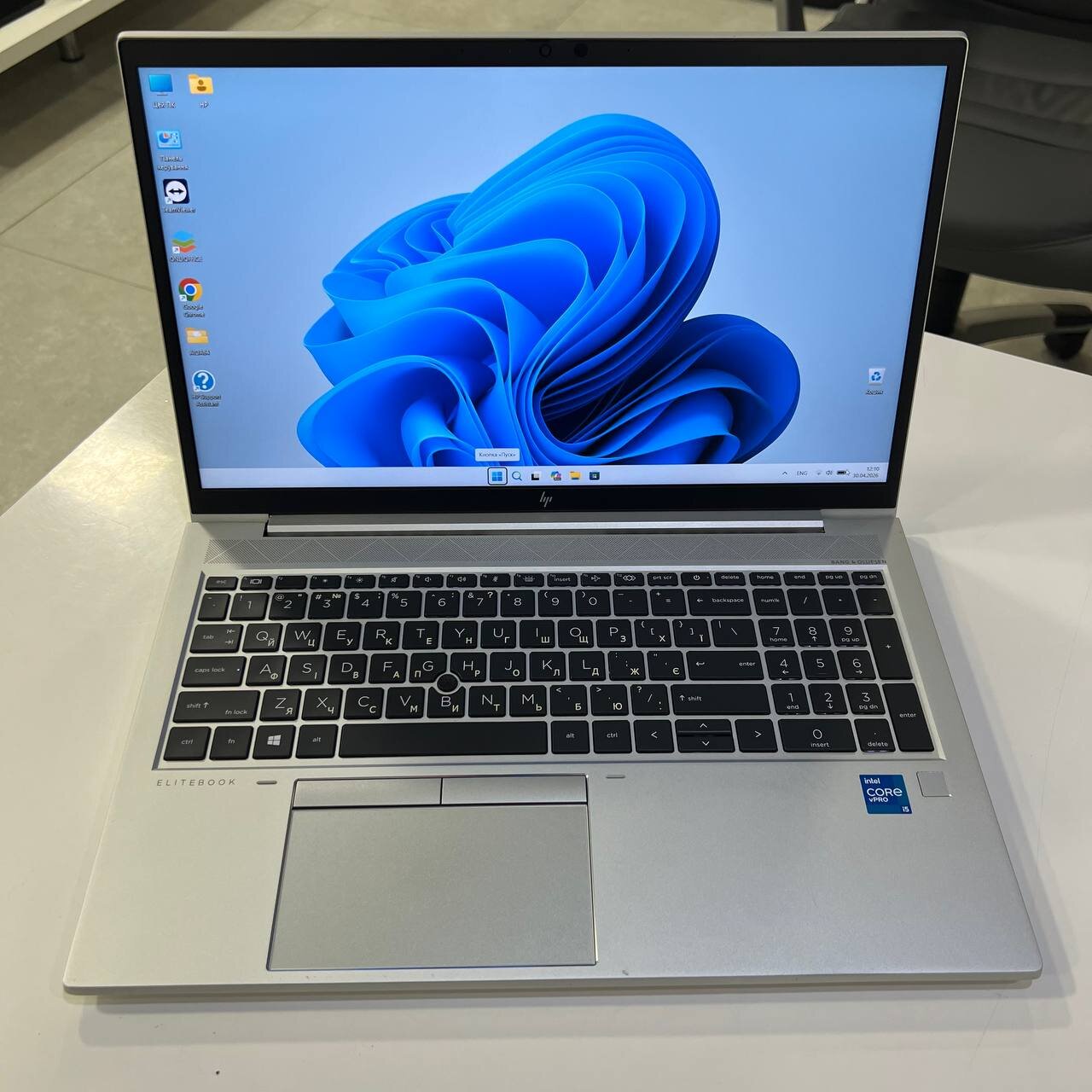 HP ELITEBOOK 850 G8 Intel Core i5-1145G7/16Gb/256Gb SSD/Win11 (вживаний)