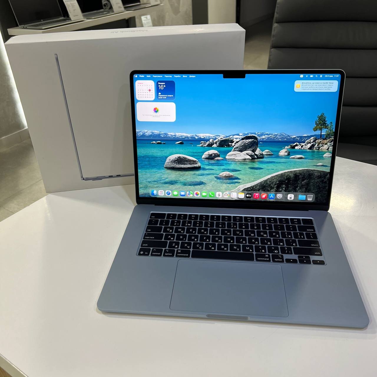 Apple MacBook Air 15 A3241 (2025) Apple M4/16Gb/256Gb SSD/Tahoe (вживаний)