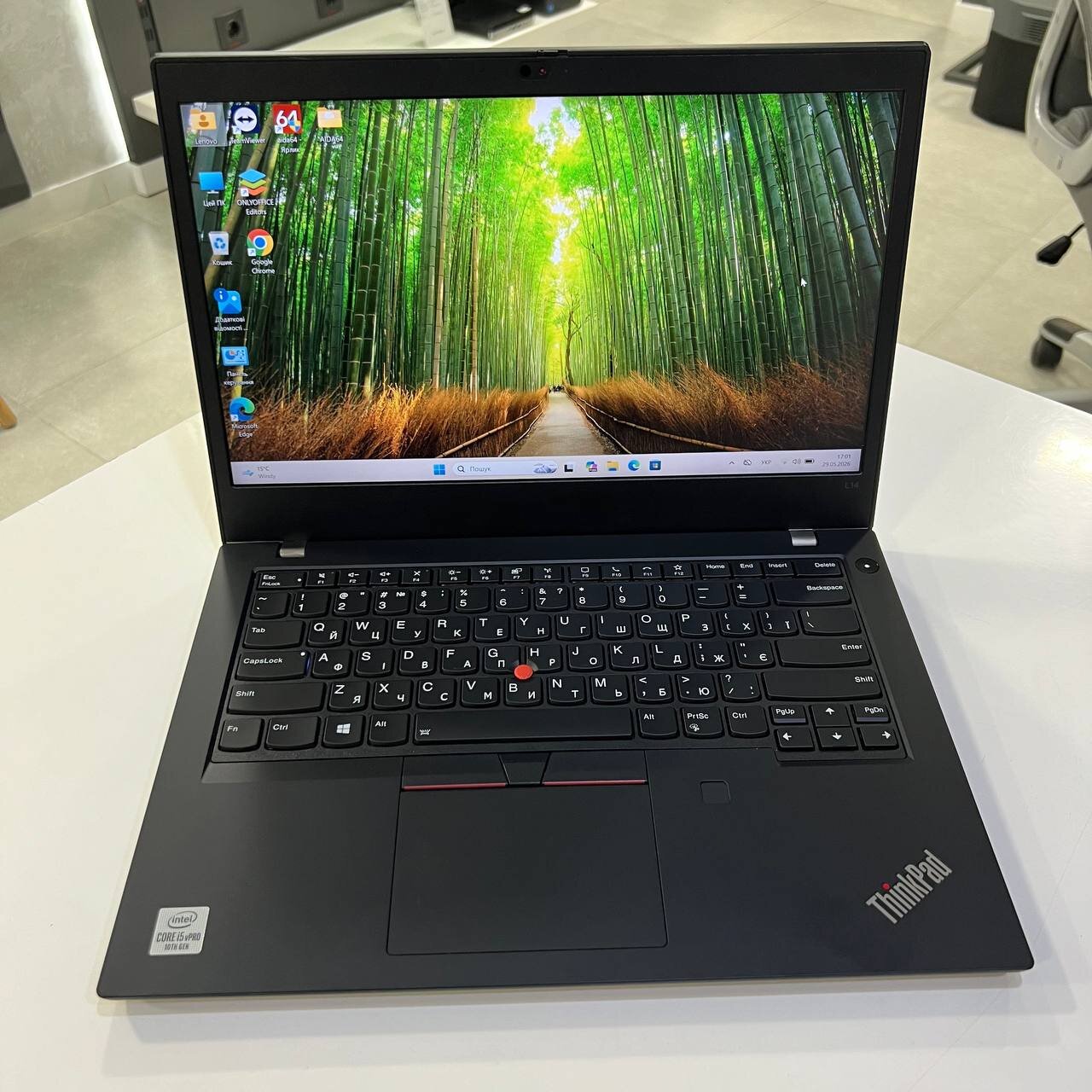 Lenovo ThinkPad L14 Intel Core i5-10310U/16Gb/256Gb SSD/Win11 (вживаний)