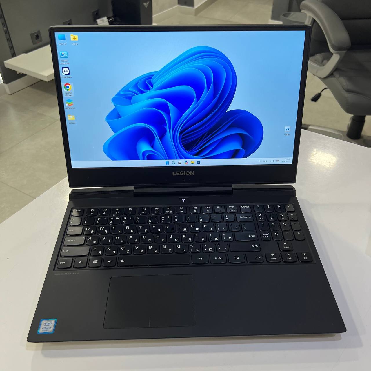 Lenovo Legion Y545 Intel Core i5-9300H/GTX1650 4Gb/16Gb/256Gb SSD+500Gb HDD/Win11 (вживаний)