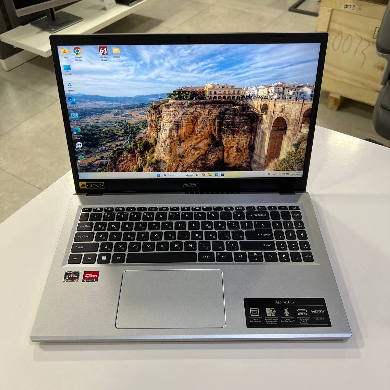 Acer Aspire 3 Ryzen 5 7520U/16Gb/1Tb SSD/Win11 (вживаний)