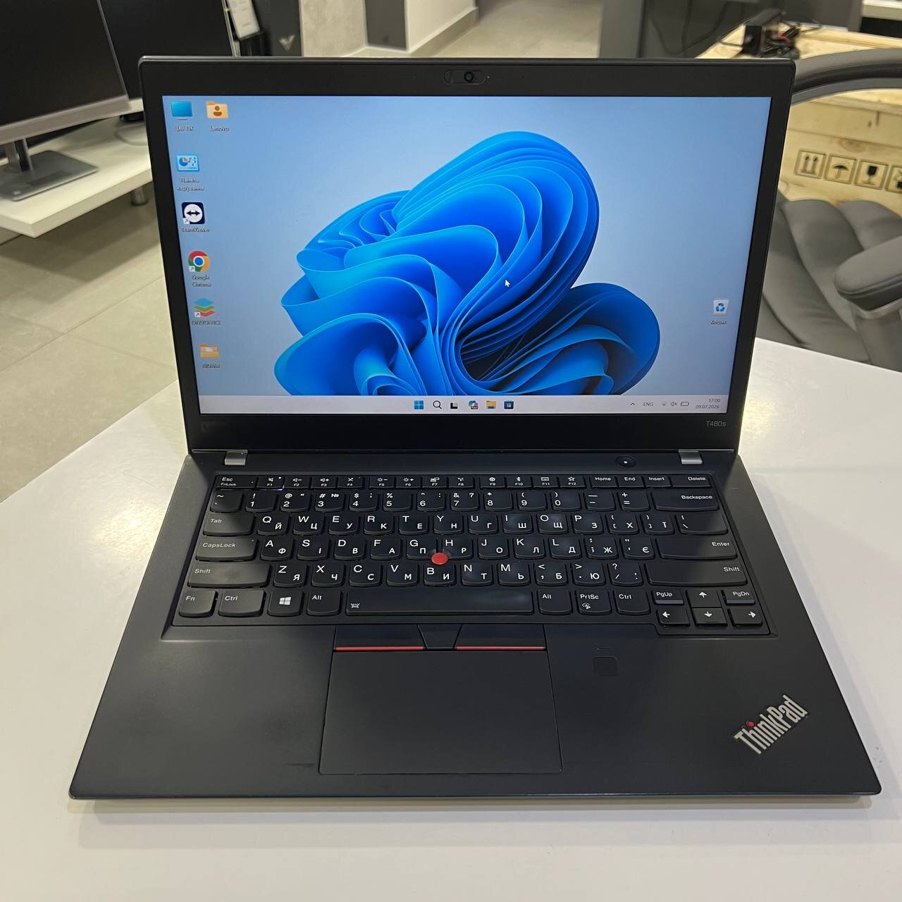 Lenovo ThinkPad T480s Intel Core i5-8350U/16Gb/256Gb SSD/Win11 (вживаний)