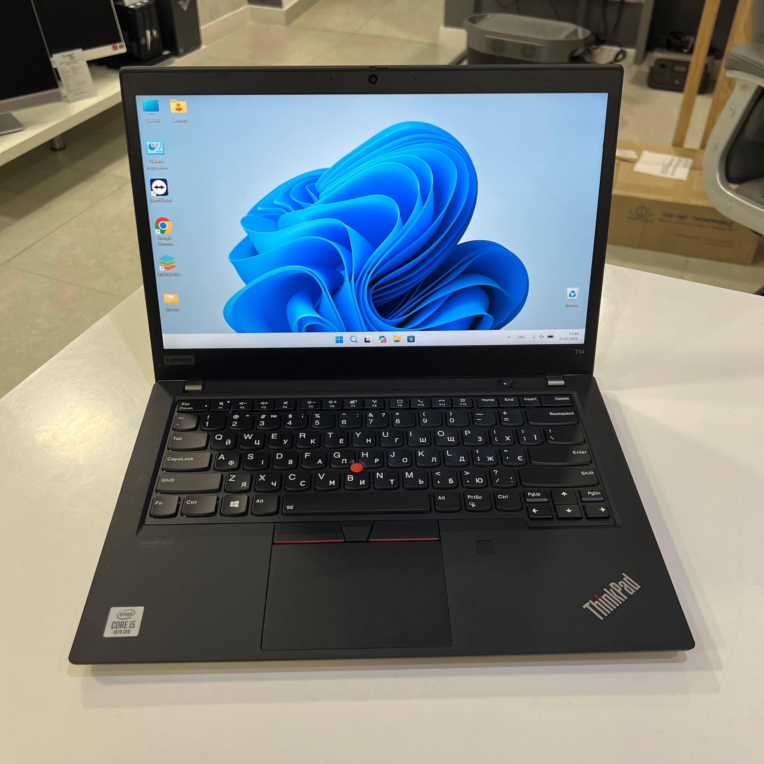Lenovo ThinkPad T14 Gen 1 Intel Core i5-10210U/12Gb/256Gb SSD/Win11 (вживаний)