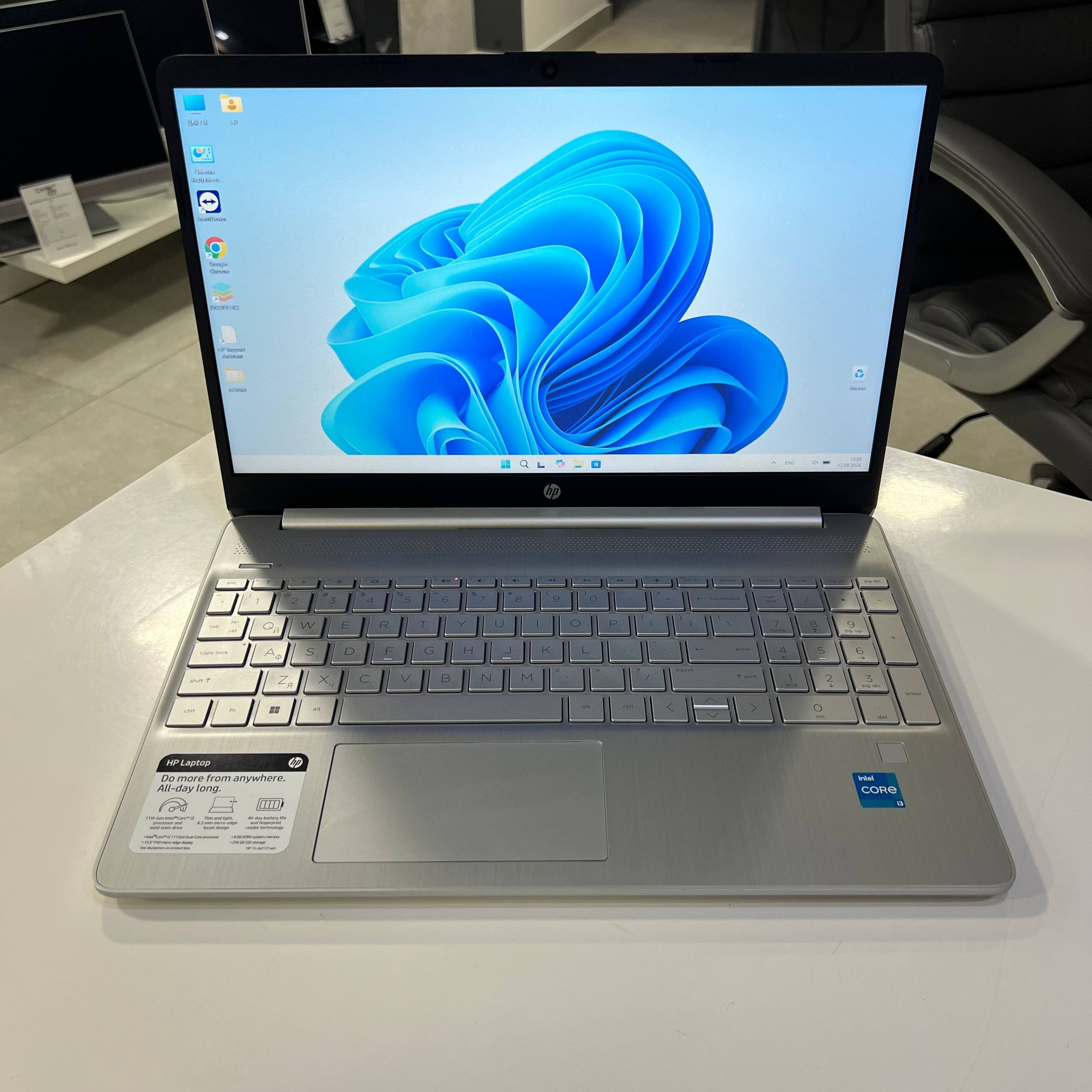 HP 15-DY2131WM Intel Core i3-1115G4/16Gb/256Gb SSD/Win11 (вживаний)