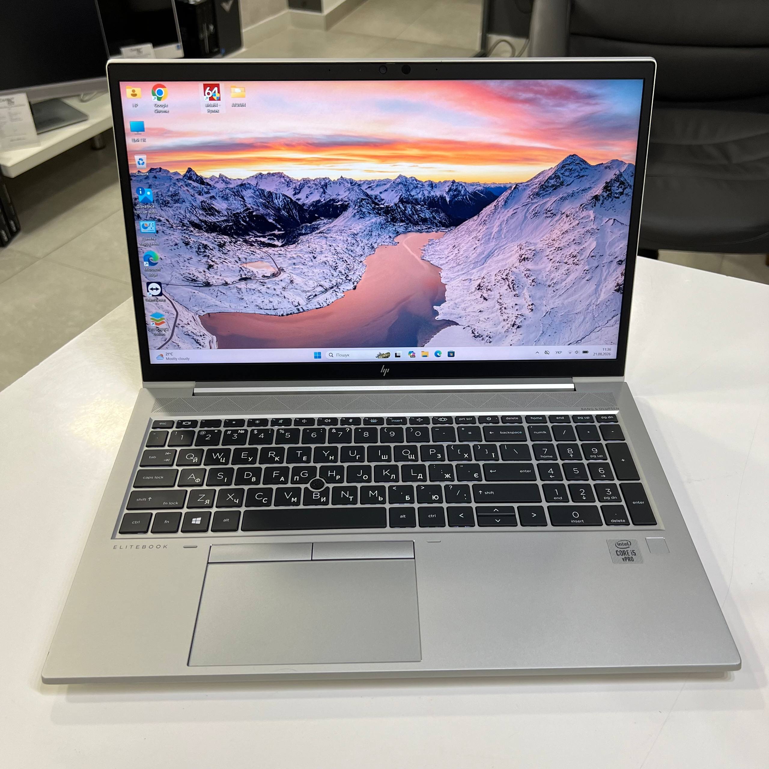 HP ELITEBOOK 850 G7 Intel Core i5-10310U/16Gb/256Gb SSD/Win11 (вживаний)