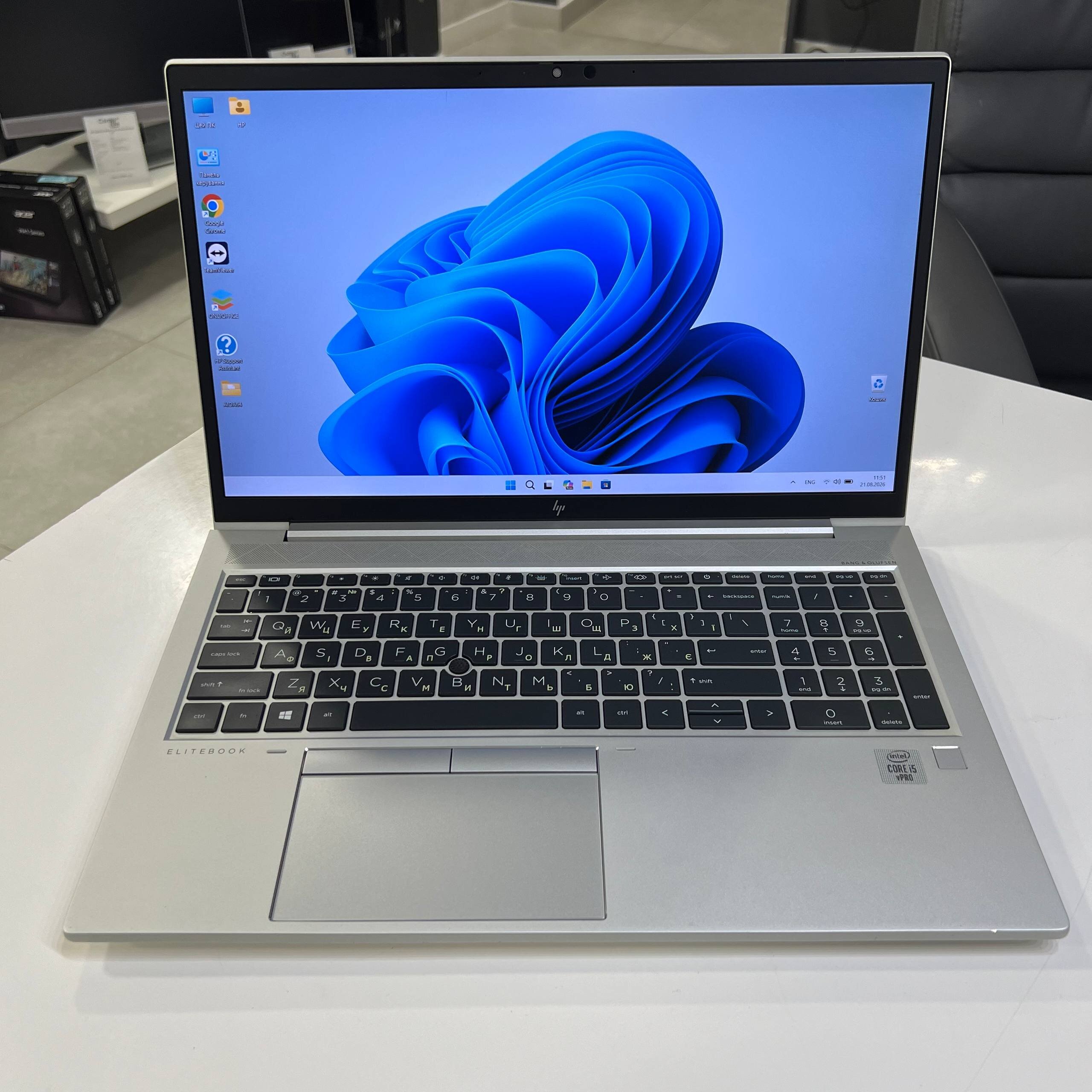 HP ELITEBOOK 850 G7 Intel Core i5-10310U/16Gb/256Gb SSD/Win11 (вживаний)