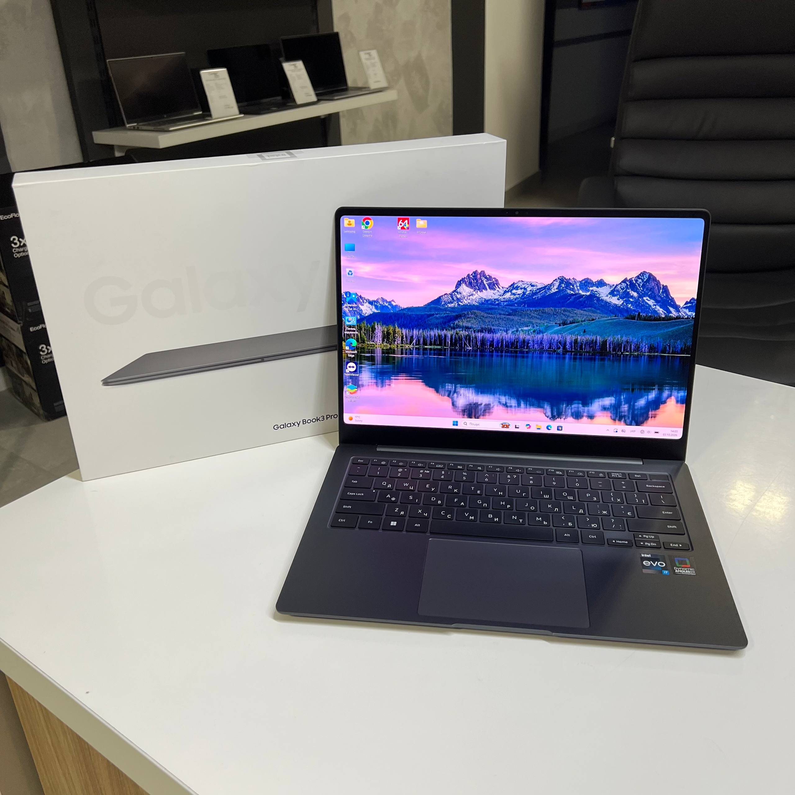 Samsung Galaxy Book3 Pro 14 Intel Core i7-1360P/16Gb/512Gb SSD/Win11 (вживаний)