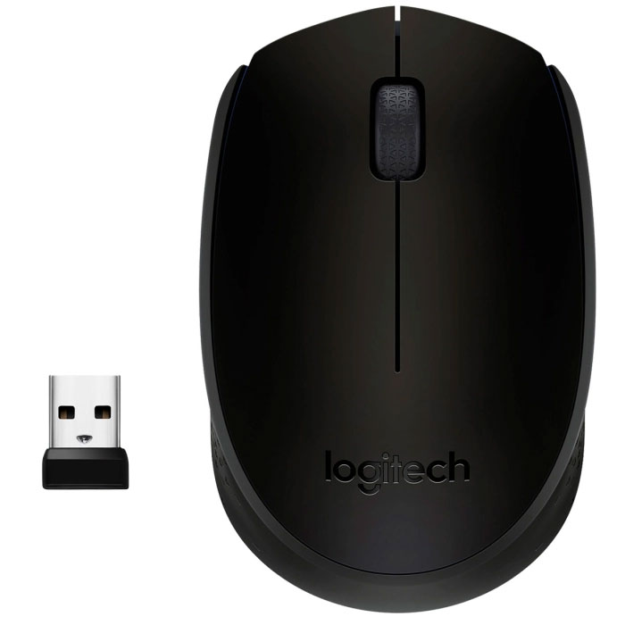 Logitech M170 Wireless Black/Grey (910-004642)