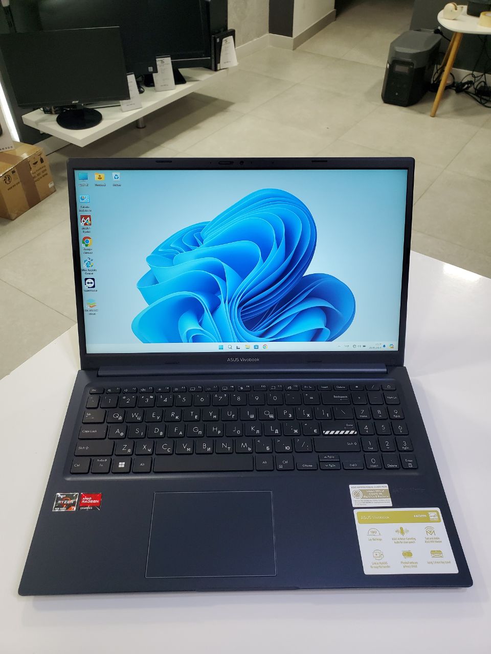 Asus VivoBook Ryzen 7 7730U/16Gb/1Tb SSD/Win11