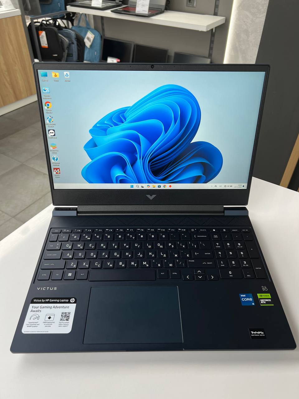 HP Victus 15 Intel Core i5-12450H/RTX3050 4Gb/8Gb/512Gb SSD/Win11