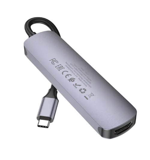 Мультиадаптер хаб Hoco HB27 Type-C 5-in-1