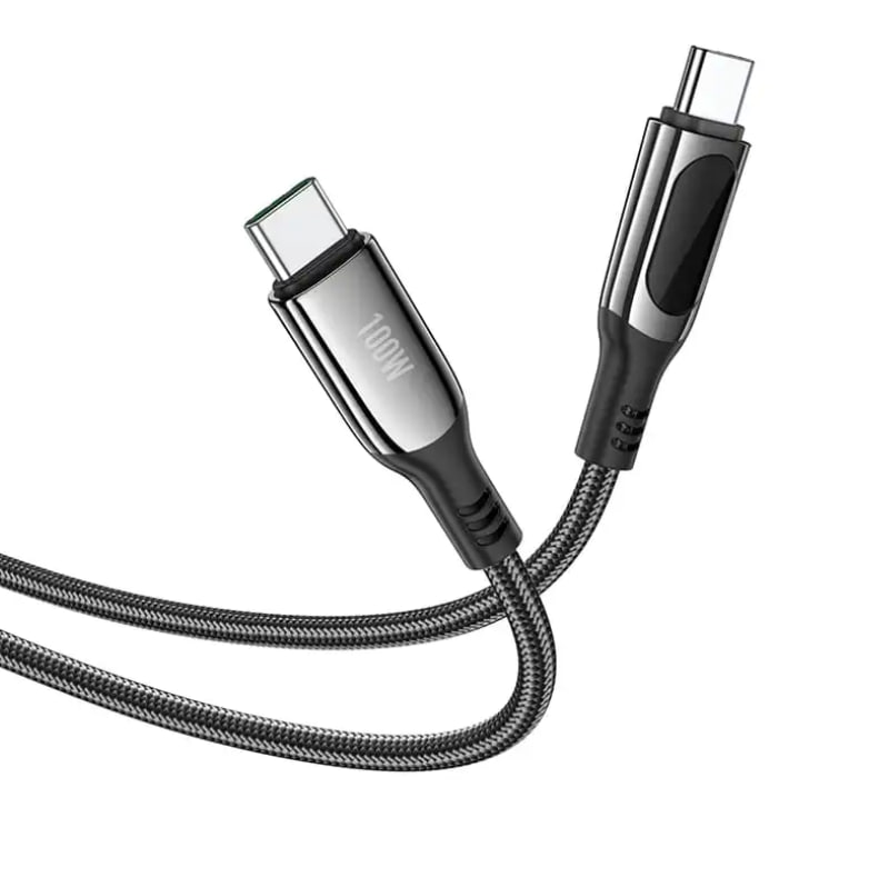 Кабель Hoco S51 Type-C - Type-C 5A 100W PD 1.2m