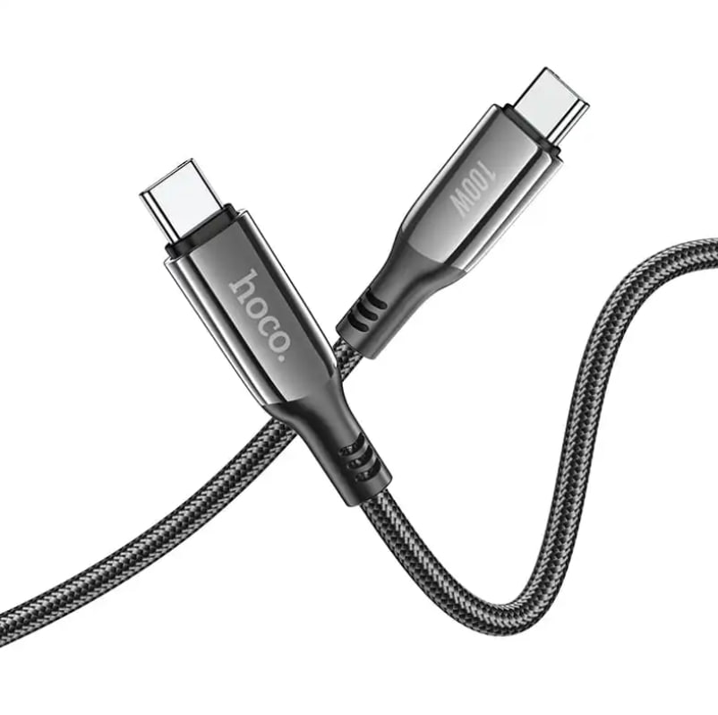 Кабель Hoco S51 Type-C - Type-C 5A 100W PD 1.2m