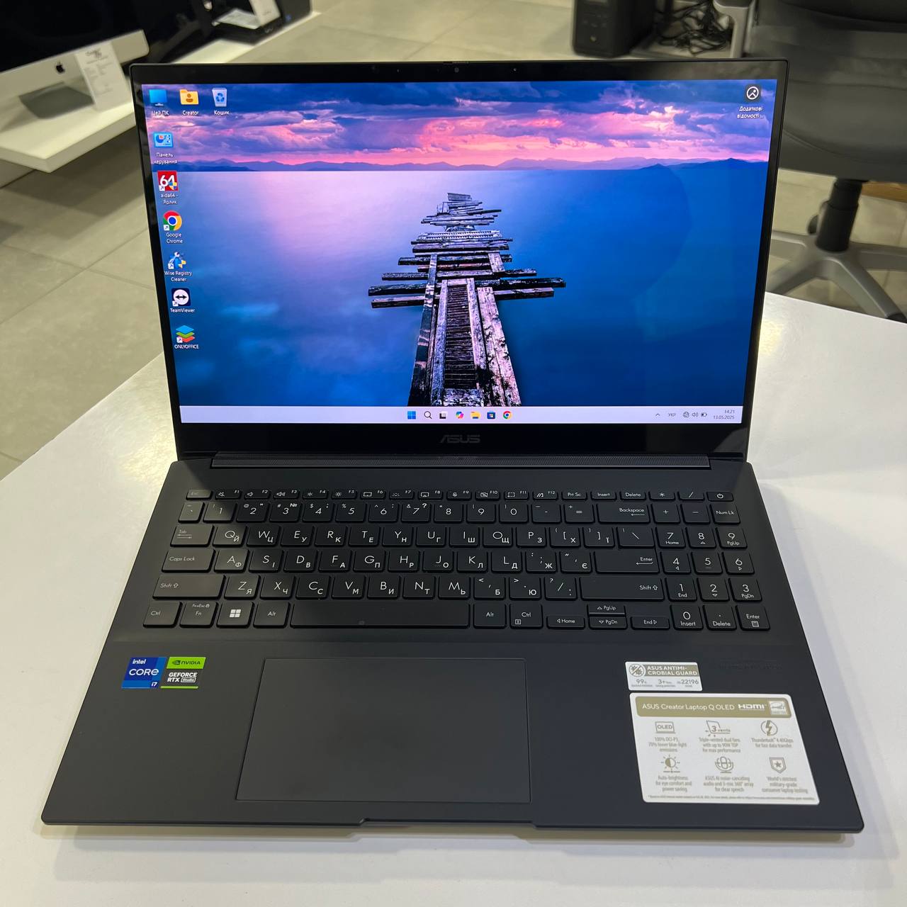 Asus Creator Laptop Q530 Intel Core i7-13620H/RTX3050 6Gb/16Gb/512Gb SSD/Win11 (вживаний)