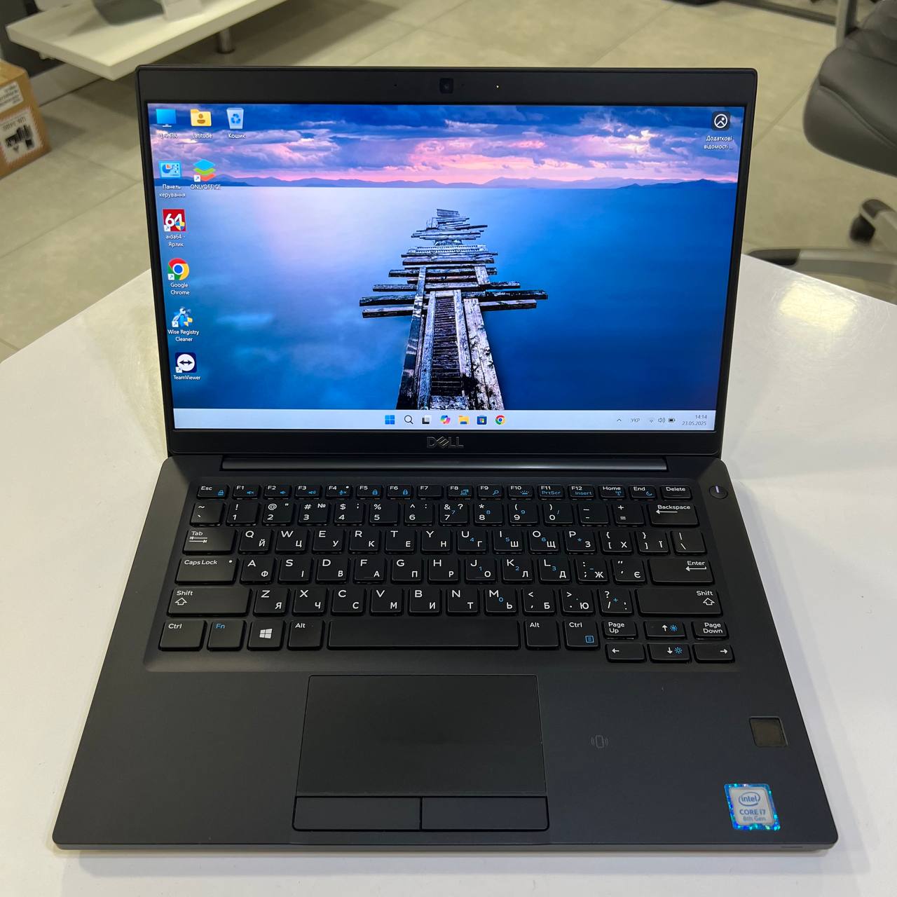 Dell Latitude 7390 Intel Core i7-8650U/16Gb/256Gb SSD/Win11 (вживаний)
