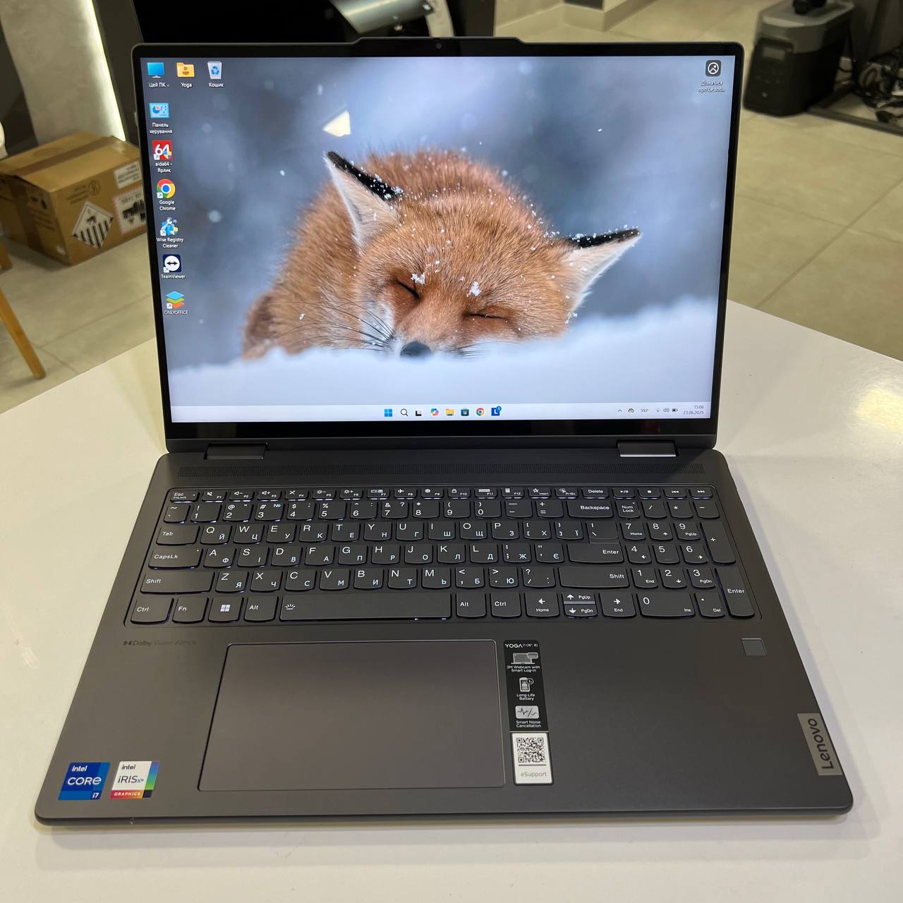 Lenovo Yoga 7 Intel Core i7-1355U/16Gb/512Gb SSD/Win11 (вживаний)
