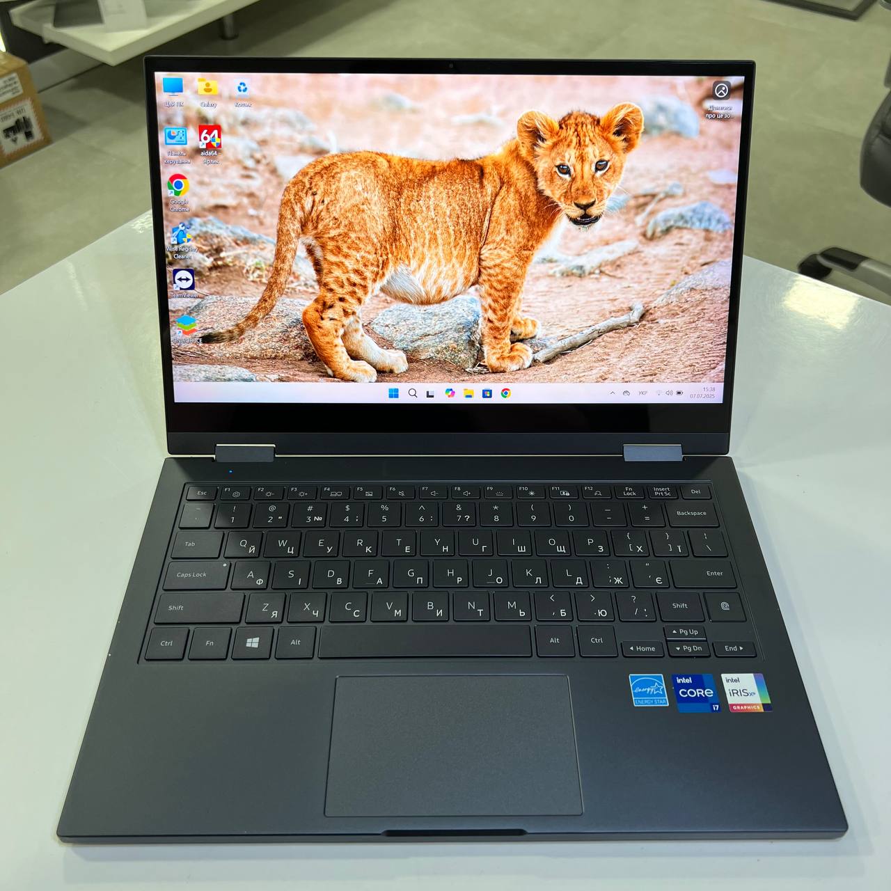 Samsung Galaxy Book Flex2 Alfa Intel Core i7-1165G7/16Gb/512Gb SSD/Win11 (вживаний)