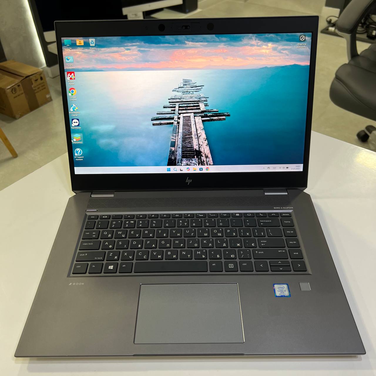 HP ZBook Studio G5 Intel Core i7-8750H/P1000 4Gb/16Gb/512Gb SSD/Win11 (вживаний)