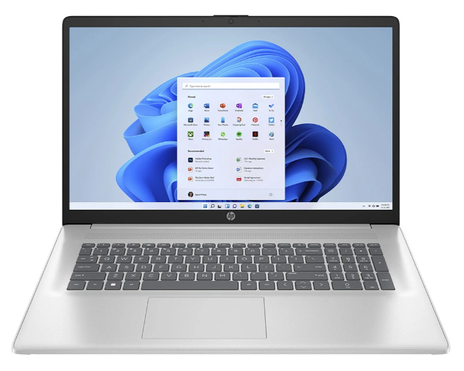 HP 17 Laptop AMD Ryzen 5 7520U/8Gb/512Gb SSD/Win11