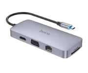 Мультиадаптер хаб Hoco HB33 Type-C 10-in-1