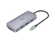 Мультиадаптер хаб Hoco HB32 Type-C 8-in-1