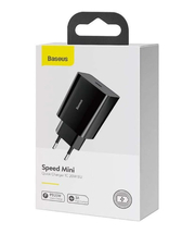 Мережевий зарядний пристрій Baseus Speed Mini USB-С 20W Black