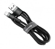 Кабель Baseus Cafule Cable USB For Lightning 2.4A 1m Gray/Black